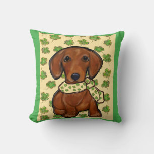 St.Patty Doxie  Kissen