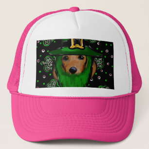 St. Patty Doxie Kunst Design Truckerkappe