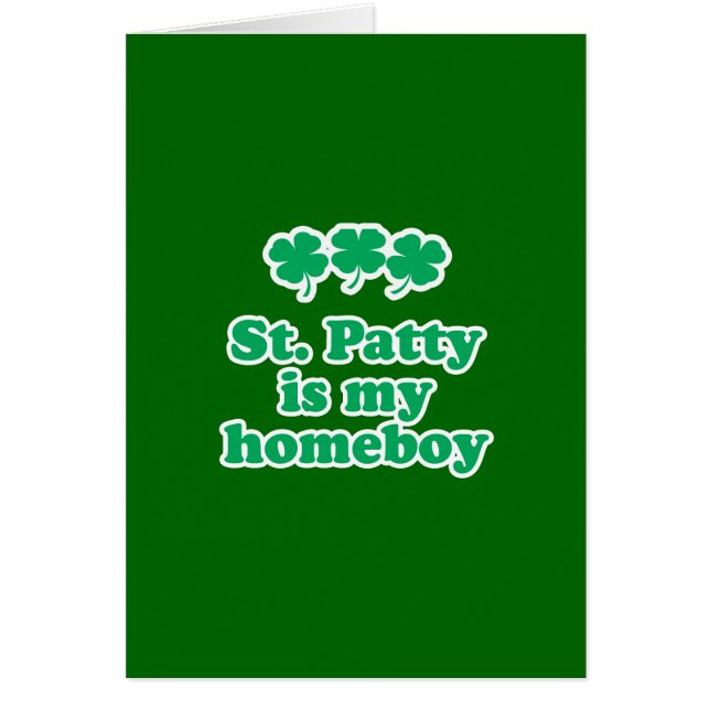 ST. PATTY IST MEIN HOMEBOY (Vorne)
