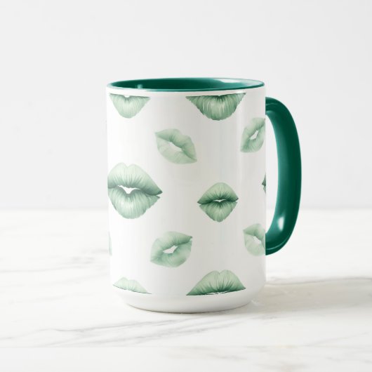 St Patty Kisses Tasse (VorderseiteRechts)