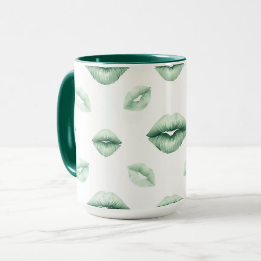 St Patty Kisses Tasse (Vorderseite Links)