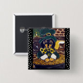 St. Patty-Knopf Button (Vorne & Hinten)