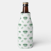St Patty Küsse Flaschenkühler (Flaschenvorderseite)