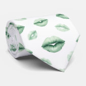 St Patty Küsse Krawatte (Gerollt)