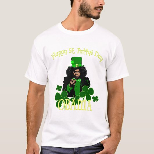 St. Patty Obama T - Shirt (Vorderseite)