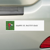 St Patty Parrot Autoaufkleber (Auf Auto)