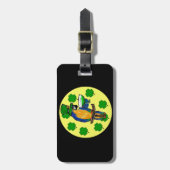ST. PATTY PARROT GEPÄCKANHÄNGER (Vorderseite vertikal)