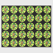 ST. PATTY PARROT GESCHENKPAPIER (Flach)