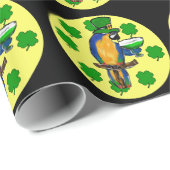 ST. PATTY PARROT GESCHENKPAPIER (Rolleneckpunkt)