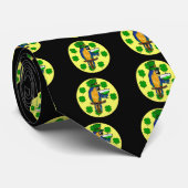 ST. PATTY PARROT KRAWATTE (Gerollt)