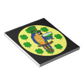 ST. PATTY PARROT NOTIZBLOCK (angewinkelt)