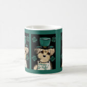 St. Patty Yorkie Poo Kaffeetasse (Mittel)