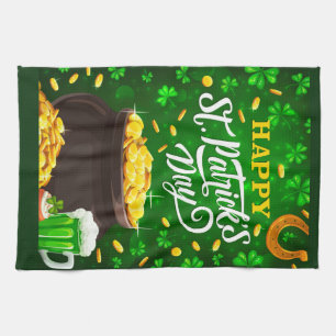 St. Patty's Day Geschirrtuch
