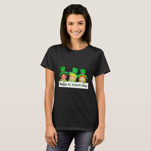 St. Pattys Day Girls T-Shirt (Vorne ganz)