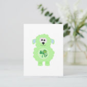 St. Pattys Day Goofkins Lamm Postkarte (Stehend Vorderseite)