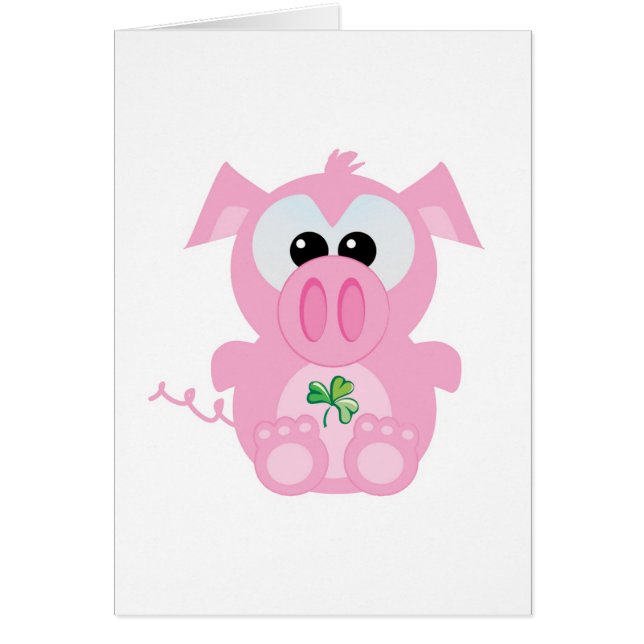 St. Pattys Day Goofkins piggy (Vorne)