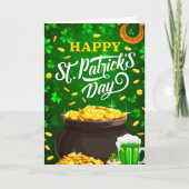 St. Patty's Day Karte (Vorderseite)