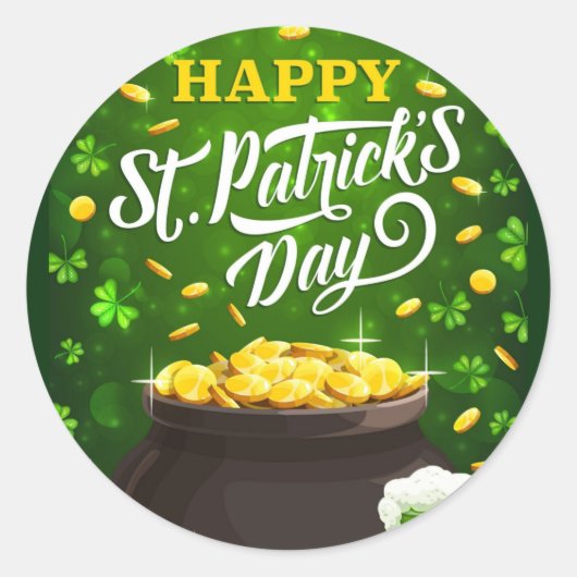 St Patty's Day Kitchen Sticker (Vorderseite)