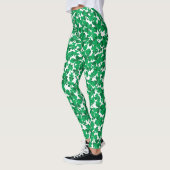 St Pattys Day Kleeblatts Leggings (Links)