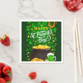 St Patty's Day Paper Napkin Serviette (Beispiel)