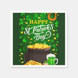 St Patty's Day Paper Napkin Serviette