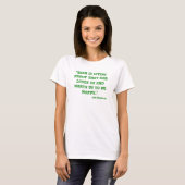 St. Patty's Day-Zitat-T - Shirt (Vorne ganz)
