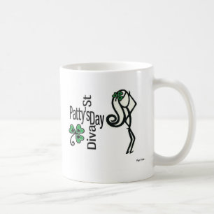 St. pattys Diva Kaffeetasse