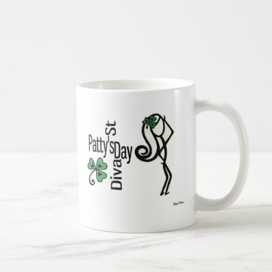 St. pattys Diva Kaffeetasse (Rechts)