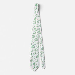 St. Patty's Kleeblatt Krawatte