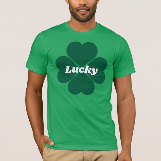 St. Patty's Kleeblatts | grüner Klee T-Shirt (Vorderseite)