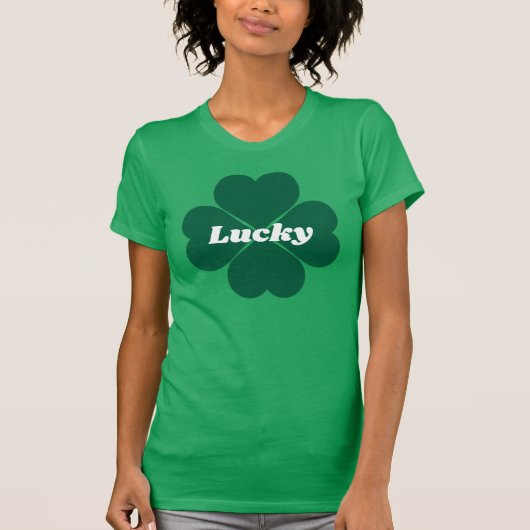 St. Patty's Kleeblatts | grüner Klee T-Shirt (Vorderseite)