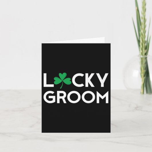 St Pattys Patricks Day Bachelor Party Karte (Vorderseite)