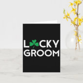 St Pattys Patricks Day Bachelor Party Karte (Gelbe Blume)
