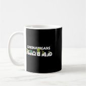 St Pattys Squad Gnomes St Patricks Day Shenanigans Kaffeetasse (Links)