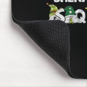 St Pattys Squad Gnomes St Patricks Day Shenanigans Mousepad (Ecke)