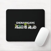 St Pattys Squad Gnomes St Patricks Day Shenanigans Mousepad (Mit Mouse)