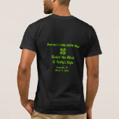 St. pattys T-Shirt (Rückseite)