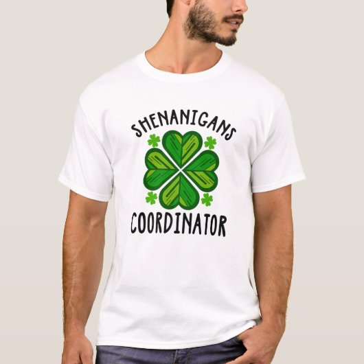 St Pattys Teacher St Patricks Day Shenanigans Coor T-Shirt (Vorderseite)