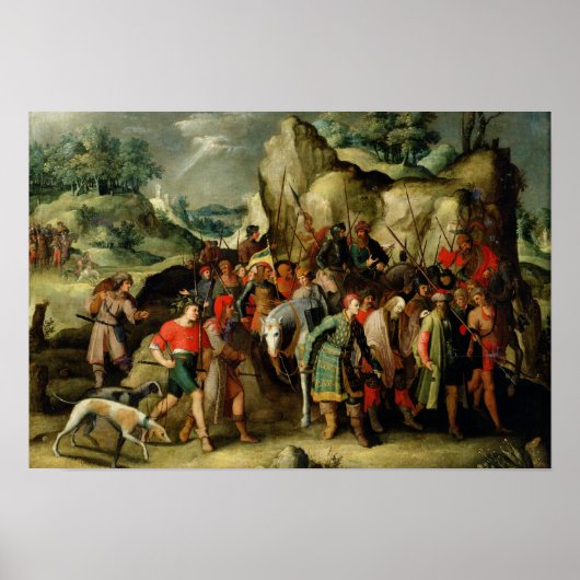 St. Paul belagerte nach seiner Umwandlung nach Dam Poster (Vorne)