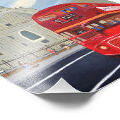 St.Paul Cathedral und London Bus Foto Erweiterung (Ecke)