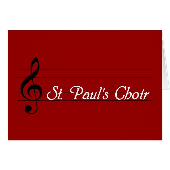 St Paul Chor (Vorderseite (Horizontal))