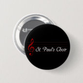 St Paul Chor Button (Vorne & Hinten)