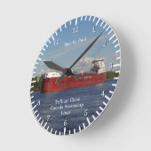 St. Paul Clock Bay Runde Wanduhr (Winkel)