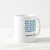 St Paul Coffee Tasse (VorderseiteRechts)