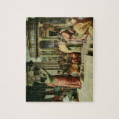 St Paul, das in Athen predigt (Cartoon für das Puzzle (Vertikal)