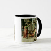 St Paul, das in Athen predigt (Cartoon für das Tasse (VorderseiteRechts)