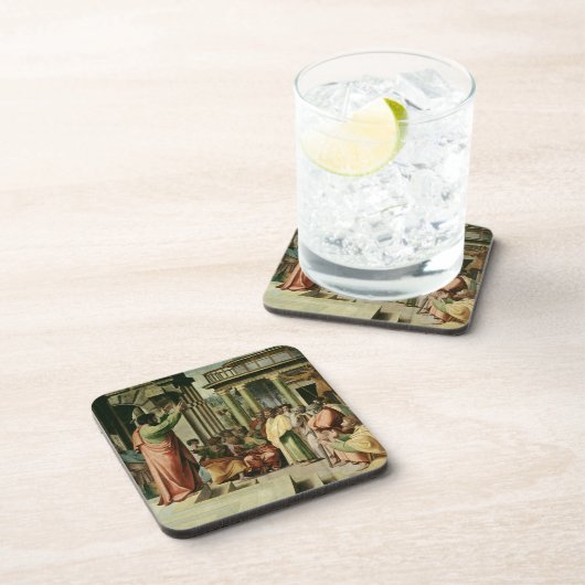 St Paul, das in Athen predigt (Cartoon für das Untersetzer (Rechte Seite)