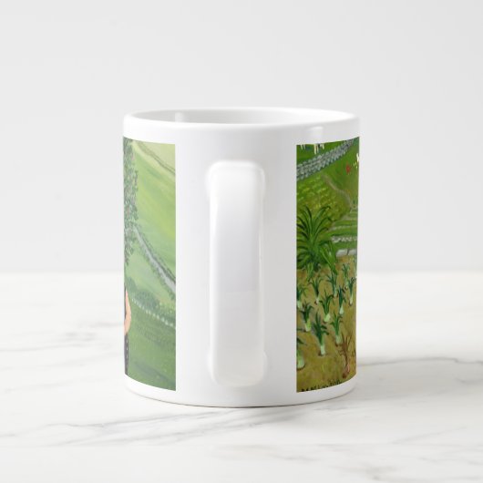 St Paul de Vence Jumbo-Tasse (Rückseite)