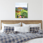 St. Paul de Vence Leinwanddruck (Insitu (Schlafzimmer))