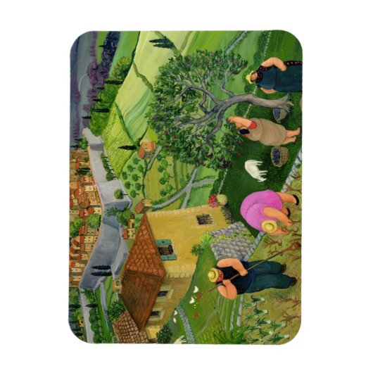 St. Paul de Vence Magnet (Vertikal)